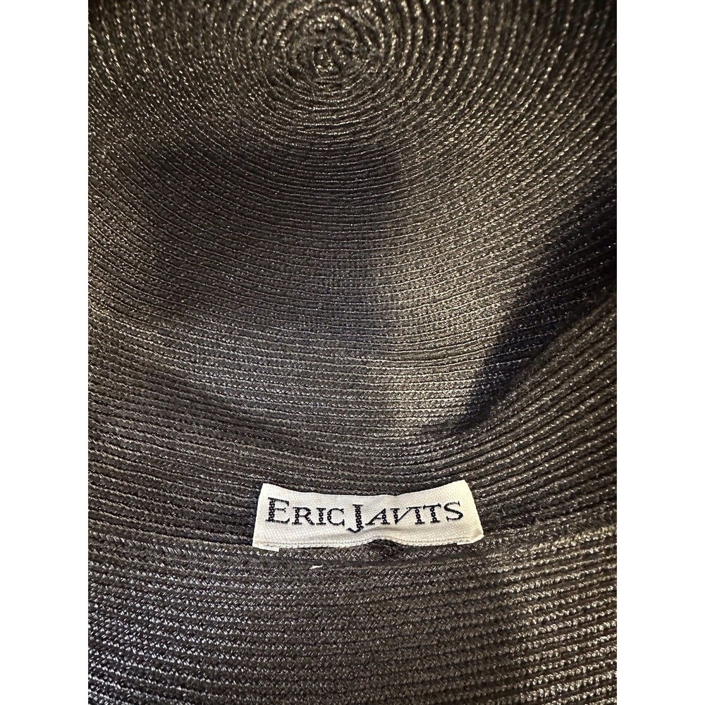 Eric Javits Women’s Black Hat - Picture 3 of 5